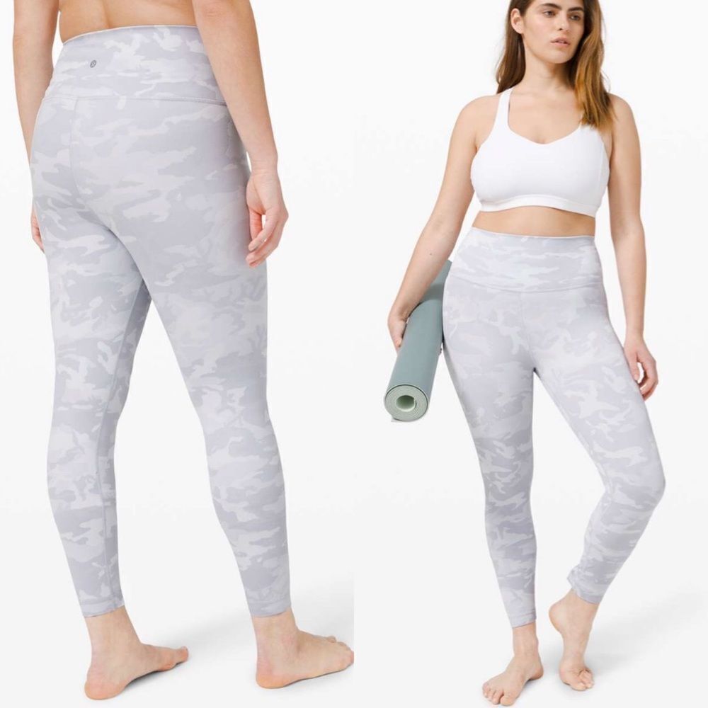 Lululemon Wunder under leggings high Rise incognito camo‎